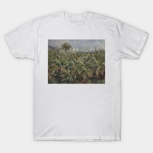 Field of Banana Trees by Auguste Renoir T-Shirt